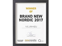 ニューノルディックフェア最高賞Brand New Nordic 2017受賞